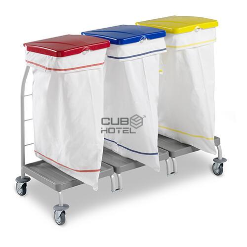 Carro TTS Dust sin Pedal 3x70 Litros